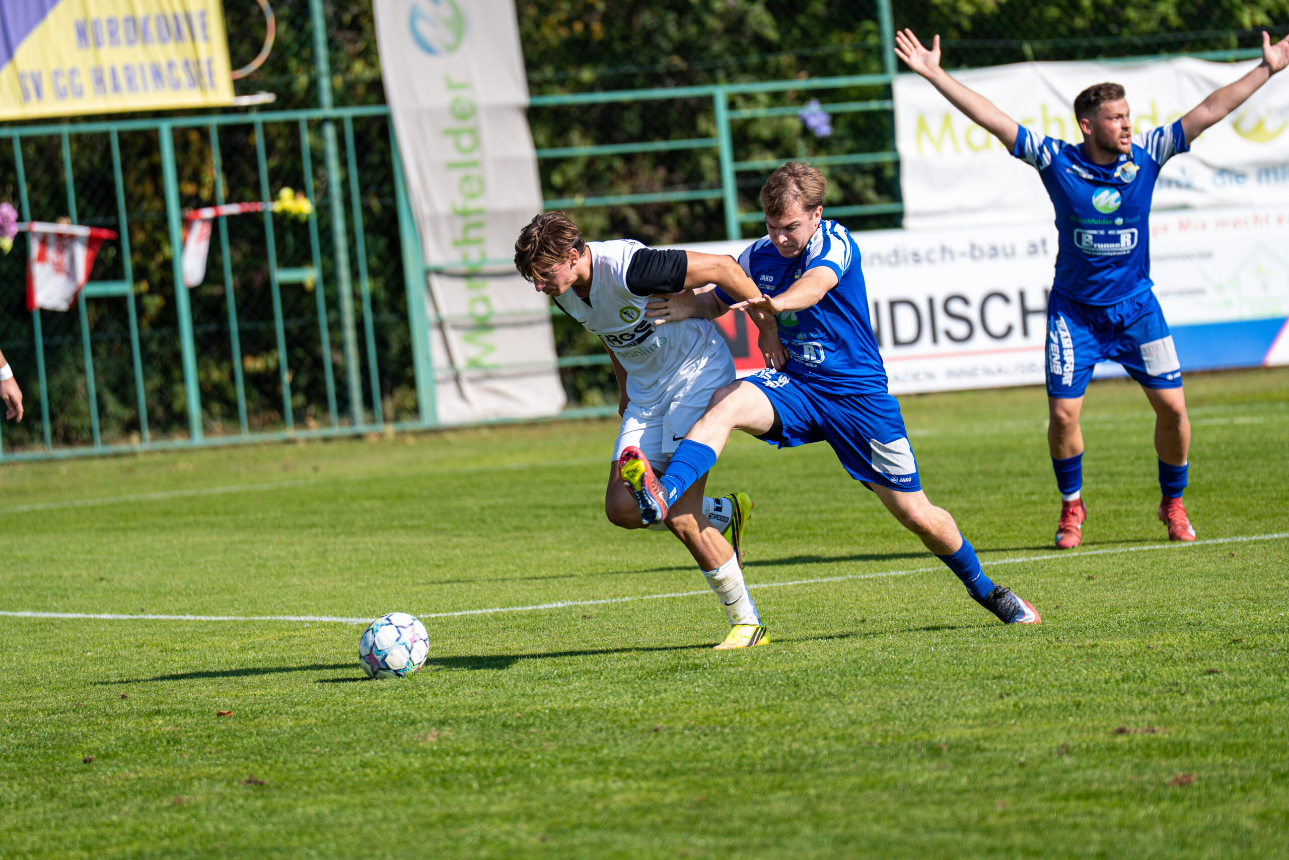 Siegtor in der 94., Trainer schon vom Platz: Haringsee schlägt Bad Pirawarth